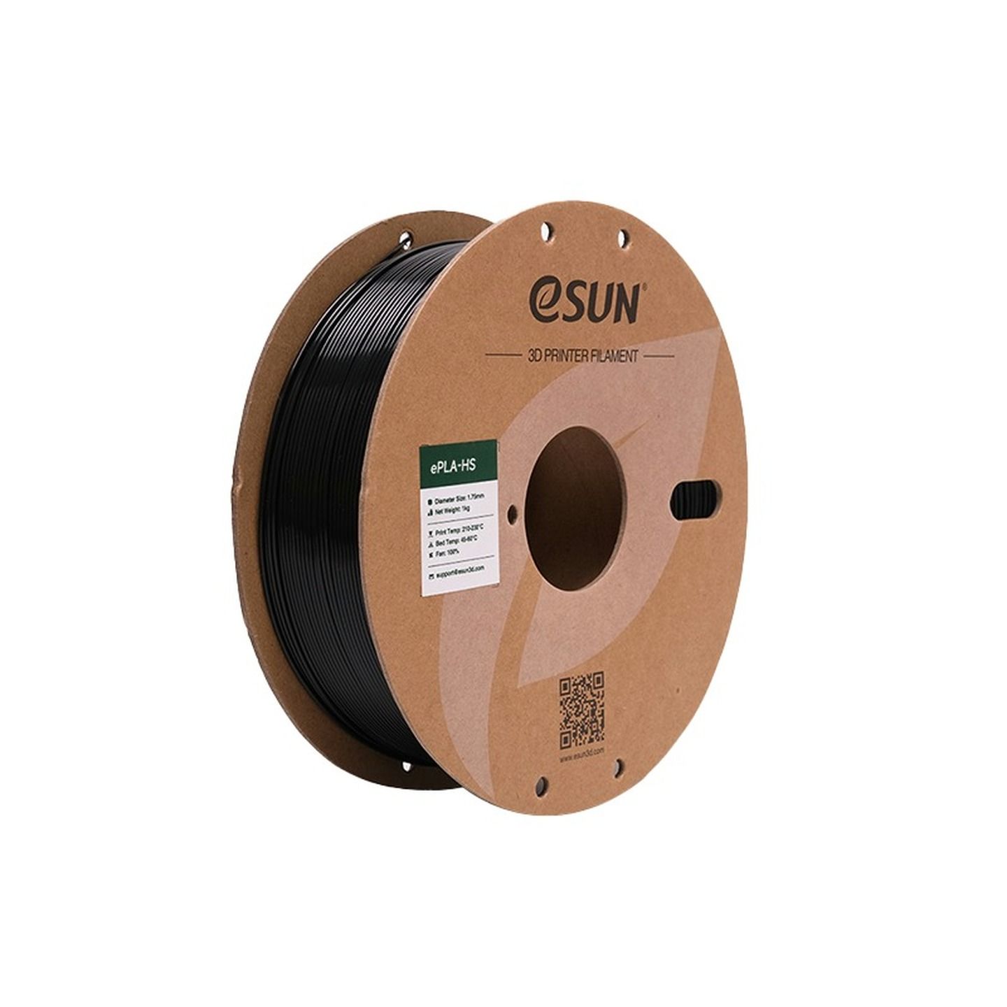 1.75mm Black eSUN High-speed Filament 1kg Roll