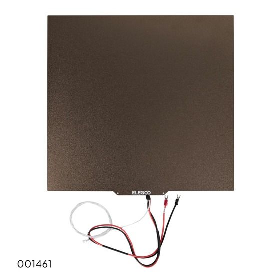 Jaycar Heated Bed Assembly 0 with PEI Surface – Suits Orangestorm Giga 3D Printer (TL4982)