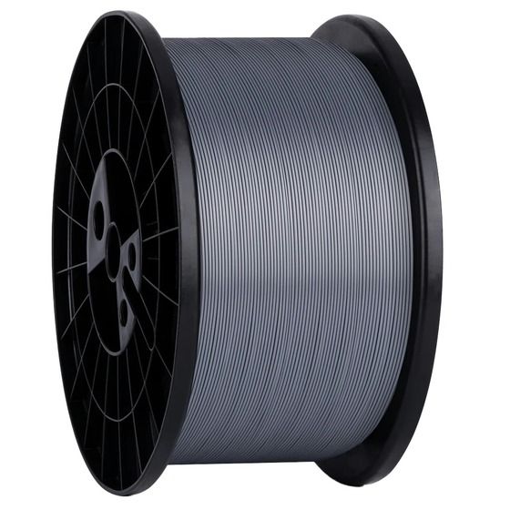 ELEGOO Rapid PLA+ Filament – Silver, 5kg Roll