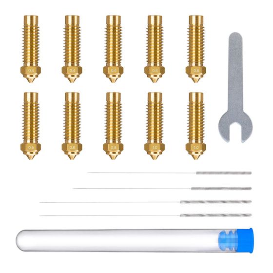 MULTI-SIZE BRASS NOZZLE KIT FOR NEPTUNE 4 PLUS / 4 MAX