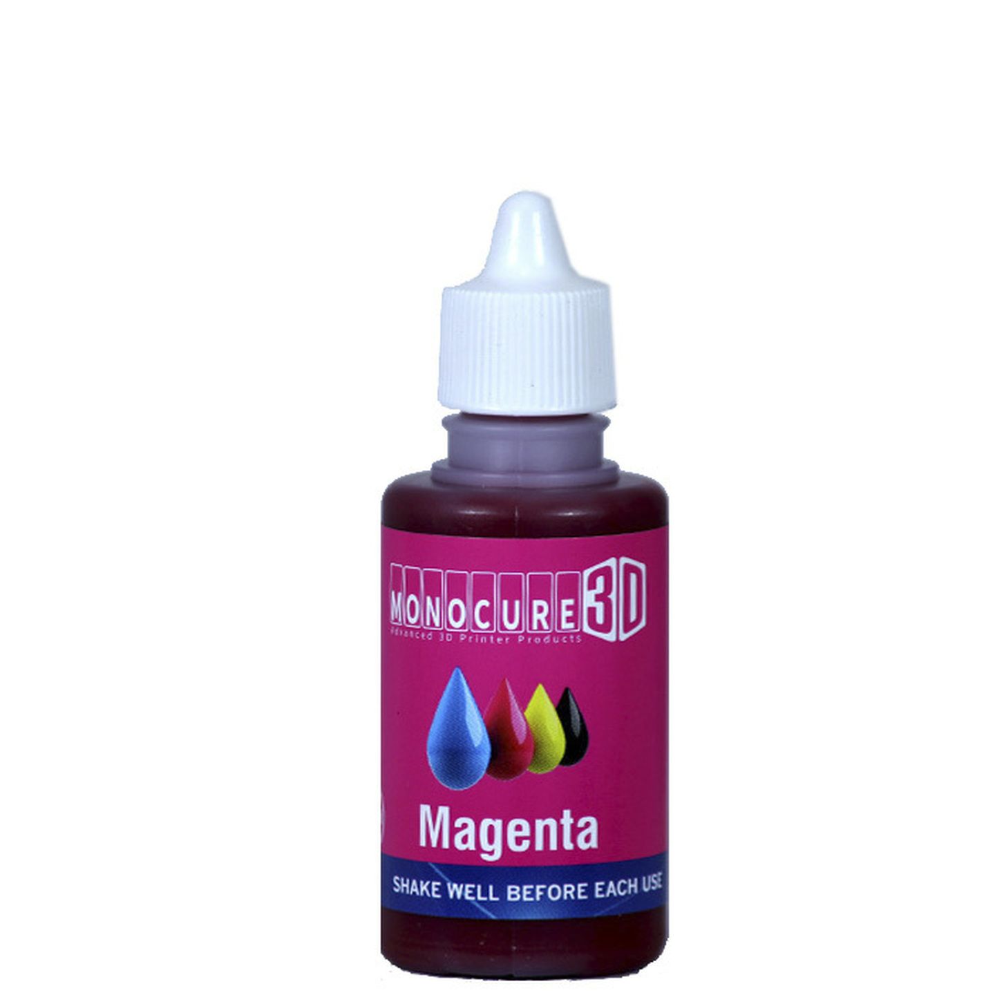 Monocure 3D CMYK PIGMENT 100ml Magenta