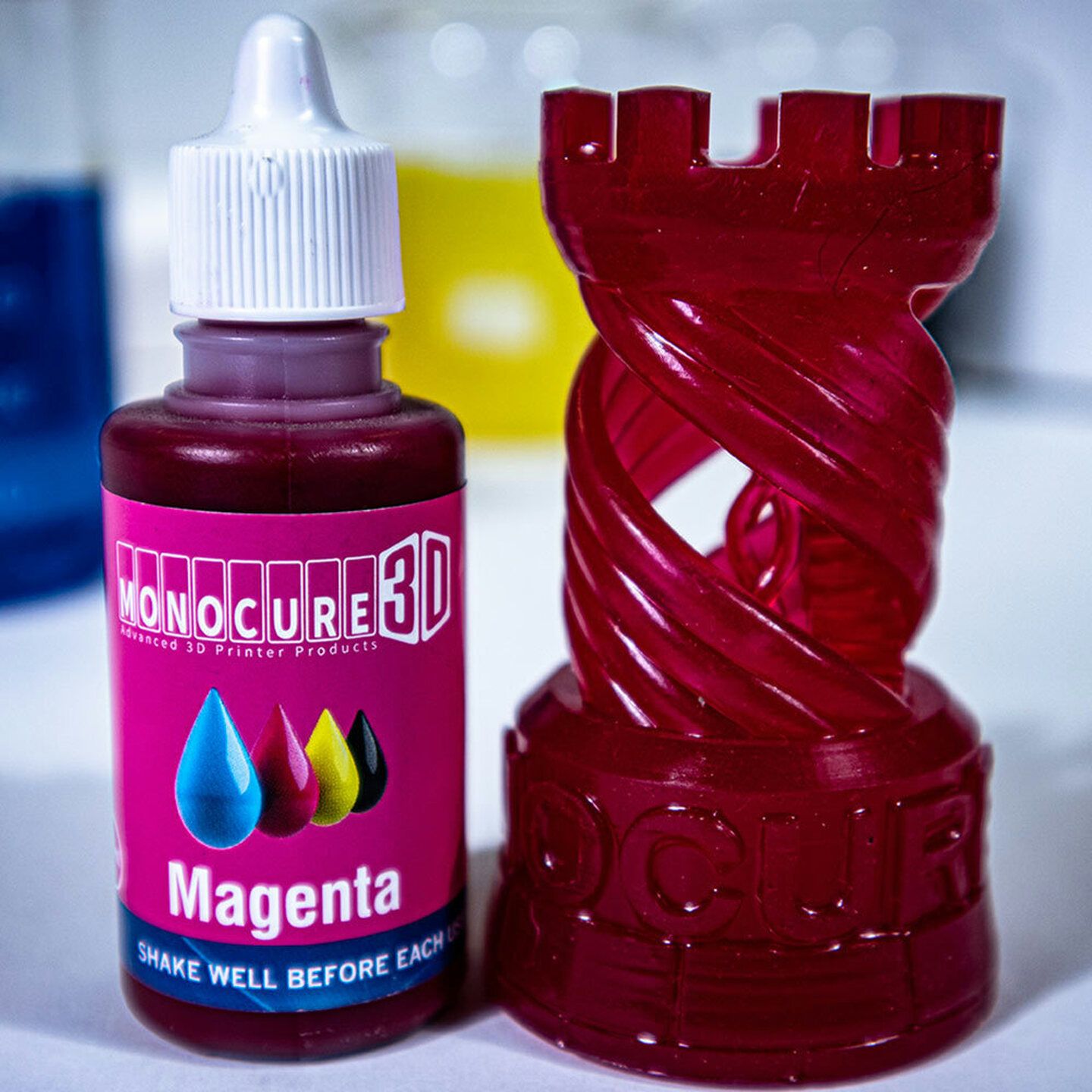 Monocure 3D CMYK PIGMENT 100ml Magenta