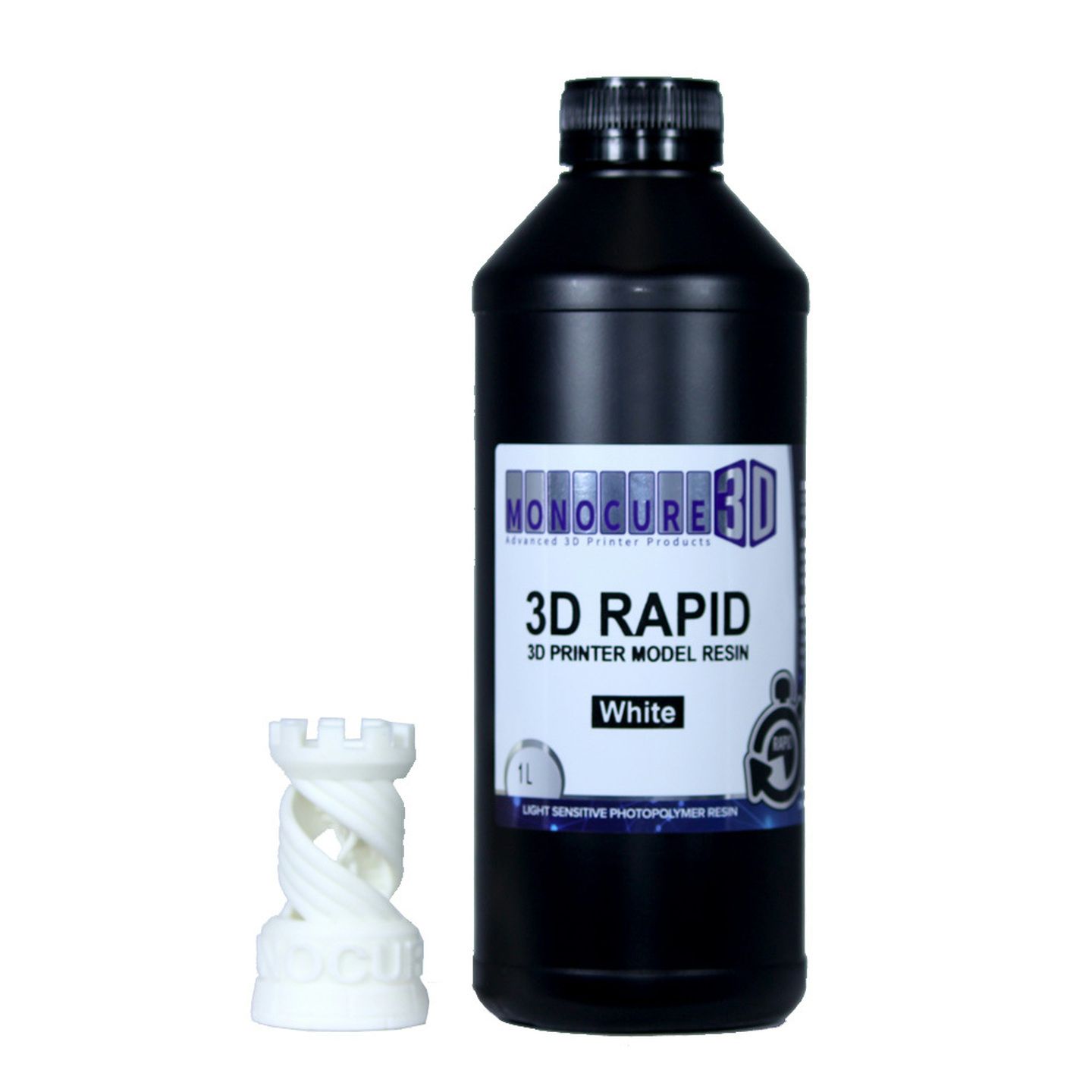 Monocure 3D Rapid Model Resin 1L White