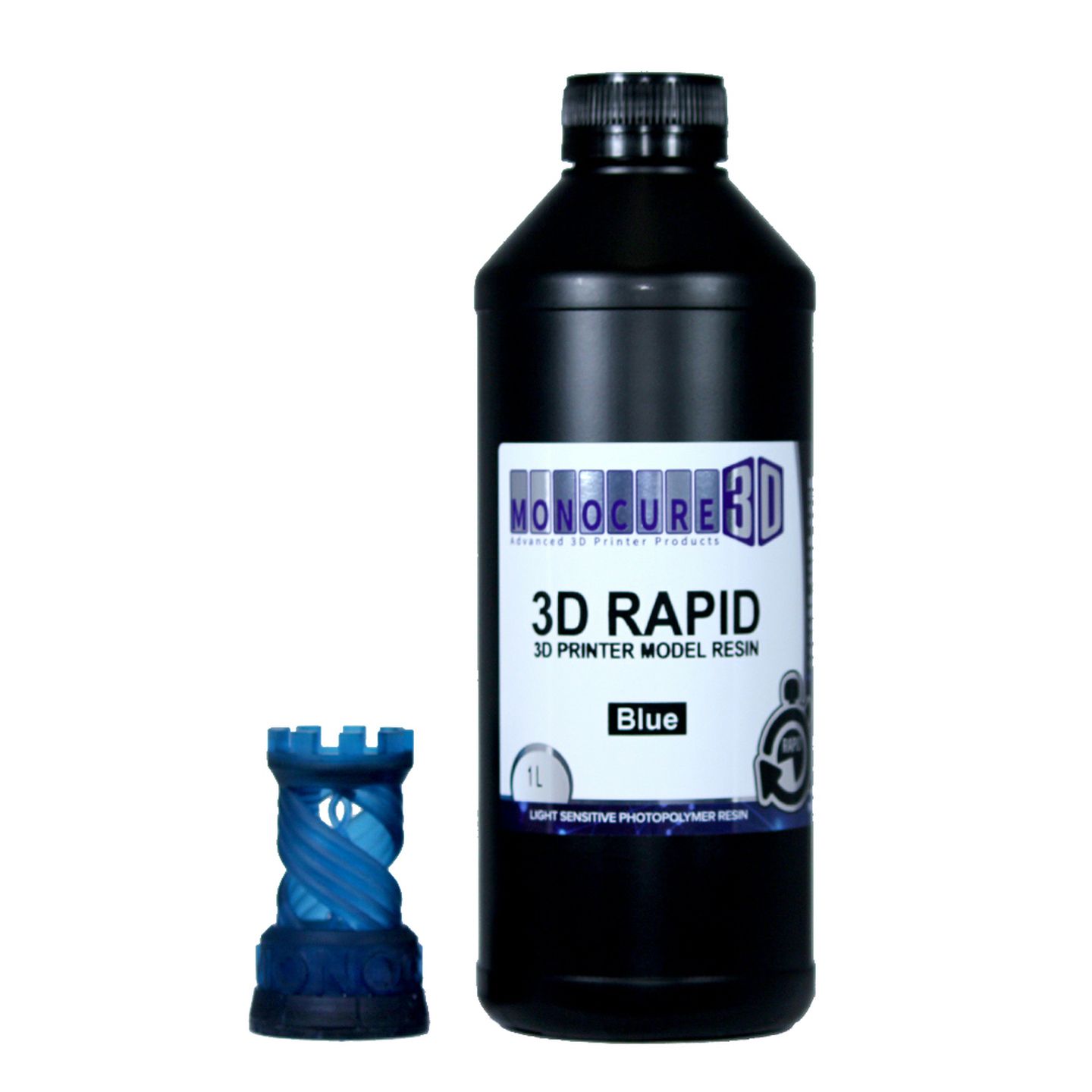 Monocure 3D Rapid Model Resin 1L Blue