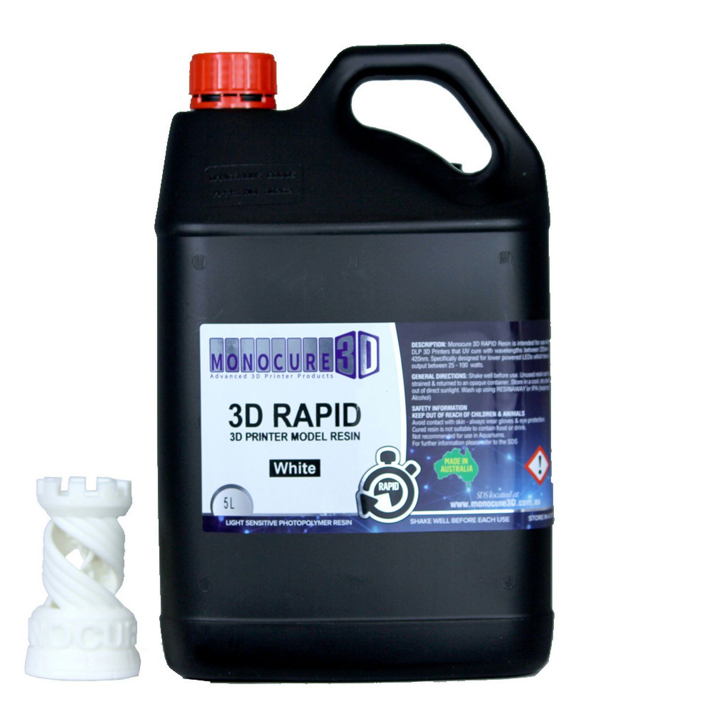 Monocure 3D RAPID MODEL RESIN 5L White