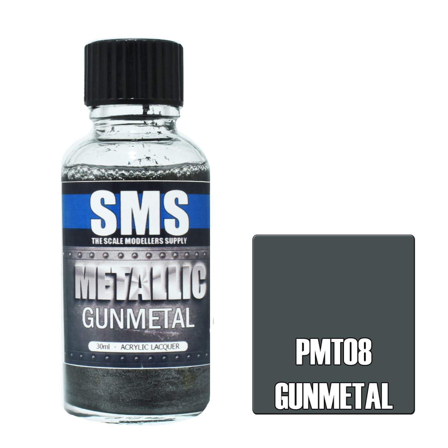 SMS Metallic Gunmetal 30ml