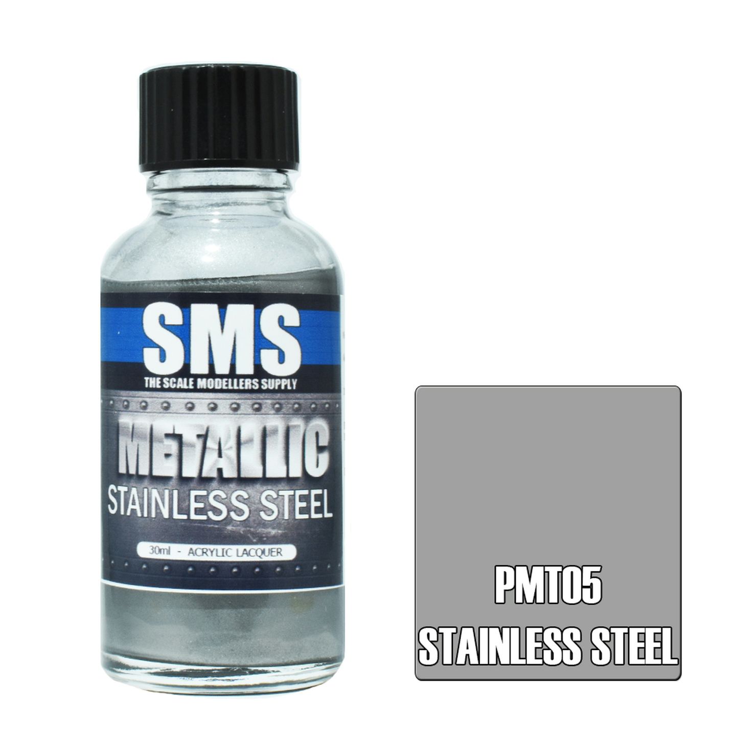 SMS Metallic Stainless Steel 30ml