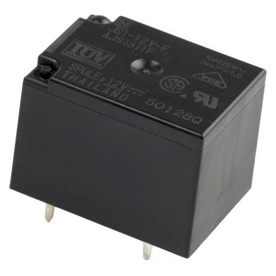 Panasonic JS Series 12V 10A Mini PCB Power Relay – SPST/SPDT – JAYCAR