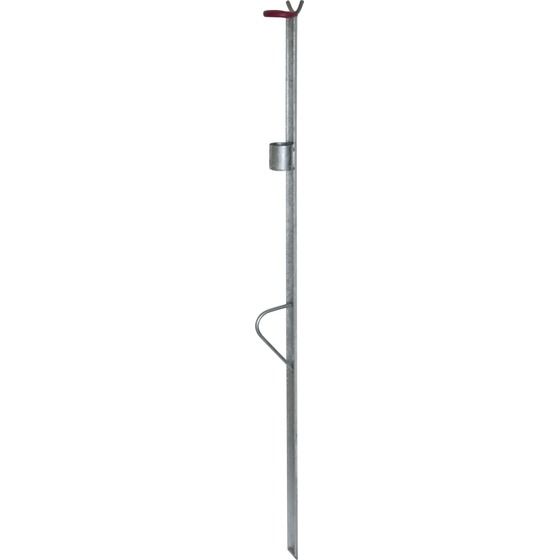 Burnsco Rod Beach Spike – 1200 mm Galvanised with Rubber Coated Ring – JAYCAR