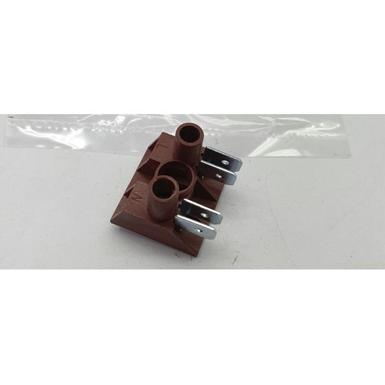 Jaycar 2-Way 20A 600V FV77 Terminal Block (Part 300649)