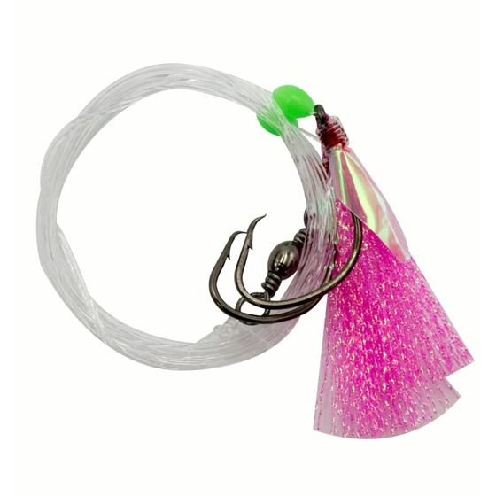 FLASHER RIG BURNSCO 5/0 PINK