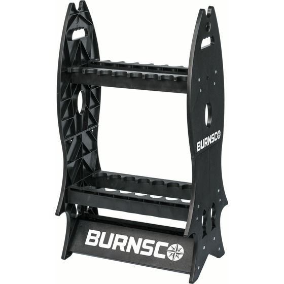 Burnsco Fishing Rod Rack | Holds 16 Rods, Easy Assembly – JAYCAR