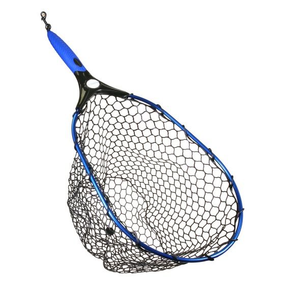 Burnsco Small Short Handle Landing Net | Silicone Mesh, Retractable Lanyard – JAYCAR