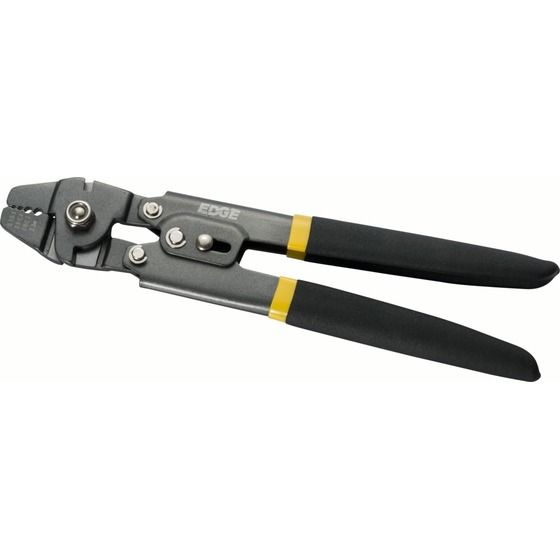 Jaycar Edge Crimping Pliers with Cutters - Carbon Steel, Teflon Coated