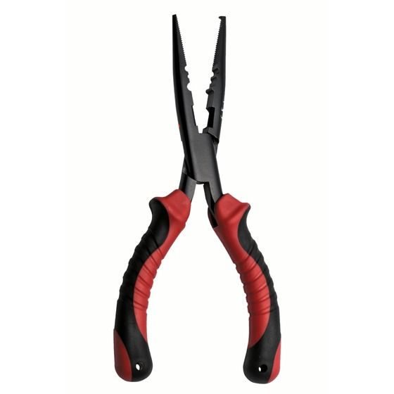 Jaycar Burnsco Fishing Pliers 7 inch - Hardened Carbon Steel, Teflon Coated