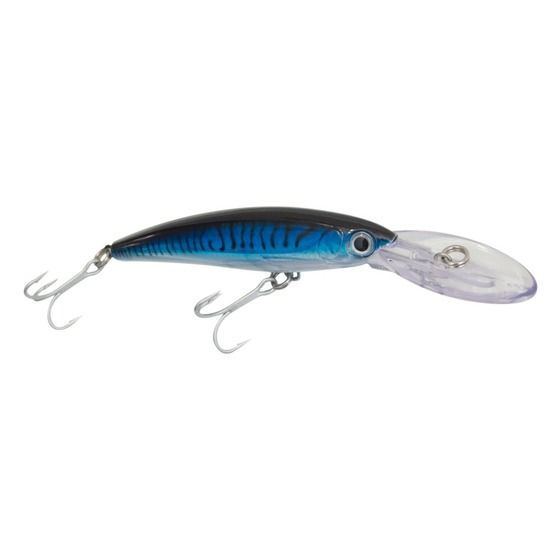 Edge Bibbed Trolling Lure 166mm – Blue Mackerel | Pre-Rigged with VMC Trebles