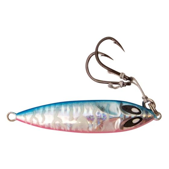 Edge Free Fall Jig – Blue Tiger, 60g | Wobbling Action Jig for Snapper, Kingfish, John Dory