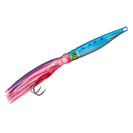 Edge Live Squid Vertical Jig 56g – Blue Pink