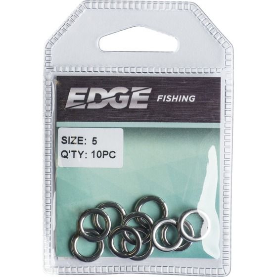 EDGE Solid Ring HD SS Medium #4 – 10 Pack | Jaycar