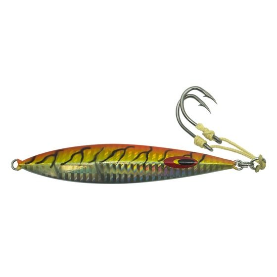 Edge Slow Pitch Jig – Orange Tiger 150g
