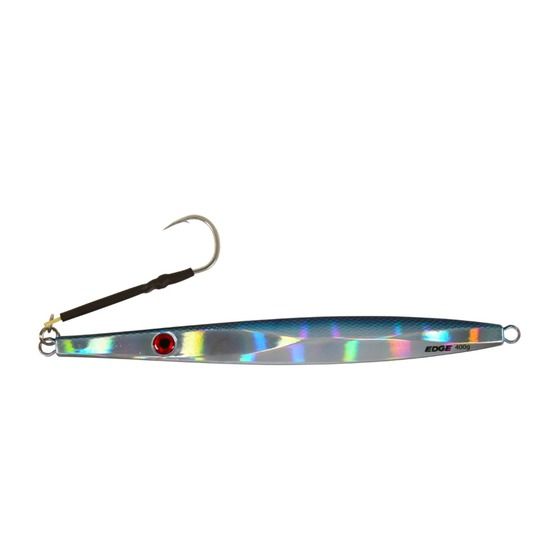 EDGE 400G FLUTTER JIG BLUE/SILVER