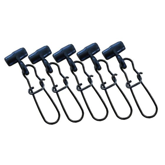 Edge Sinker Slide & Duolock Snap – 5 Pack (Stainless Steel, Quick-Change)