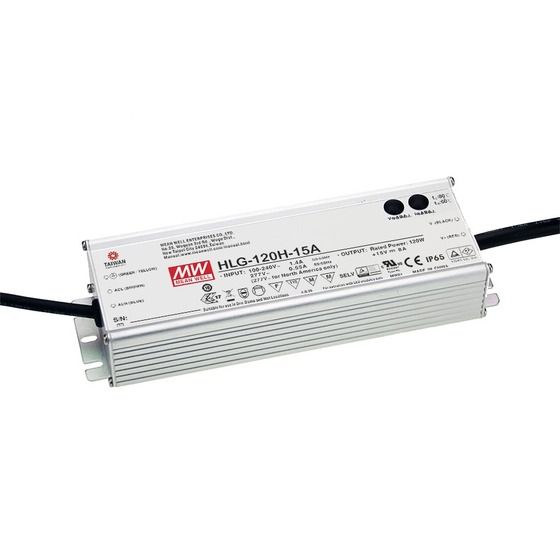 Mean Well 12V DC 10A IP67 Power Supply with Aluminium Case & SAA Plug