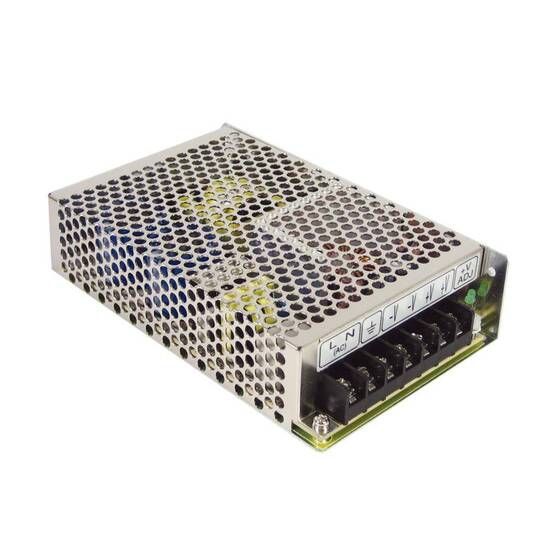 100W Industrial Power Supply – 24VDC/4.5A Output, 88–264VAC Input, 5G Vibration Rated
