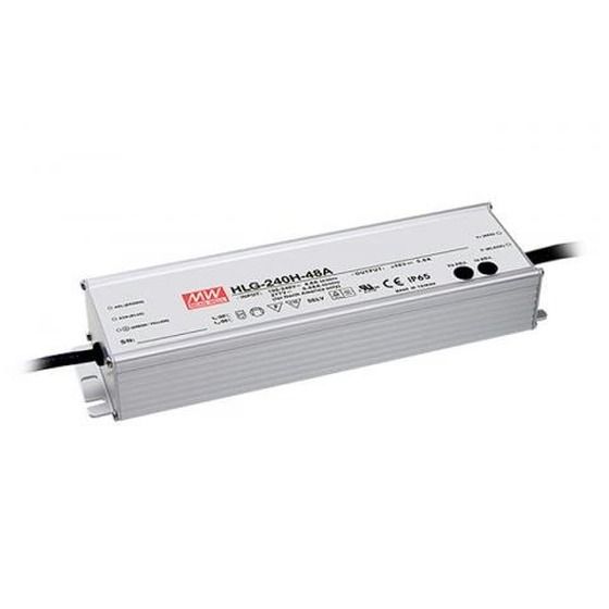MEAN WELL 12VDC 16A IP65 POWER SUPPLY DIMMABLE WITH ONBOARD ADJUSTMENT