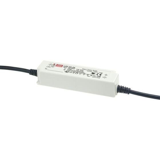 Mean Well LPF-25-24 | 25W 24V 1.05A IP67 Dimmable LED Driver