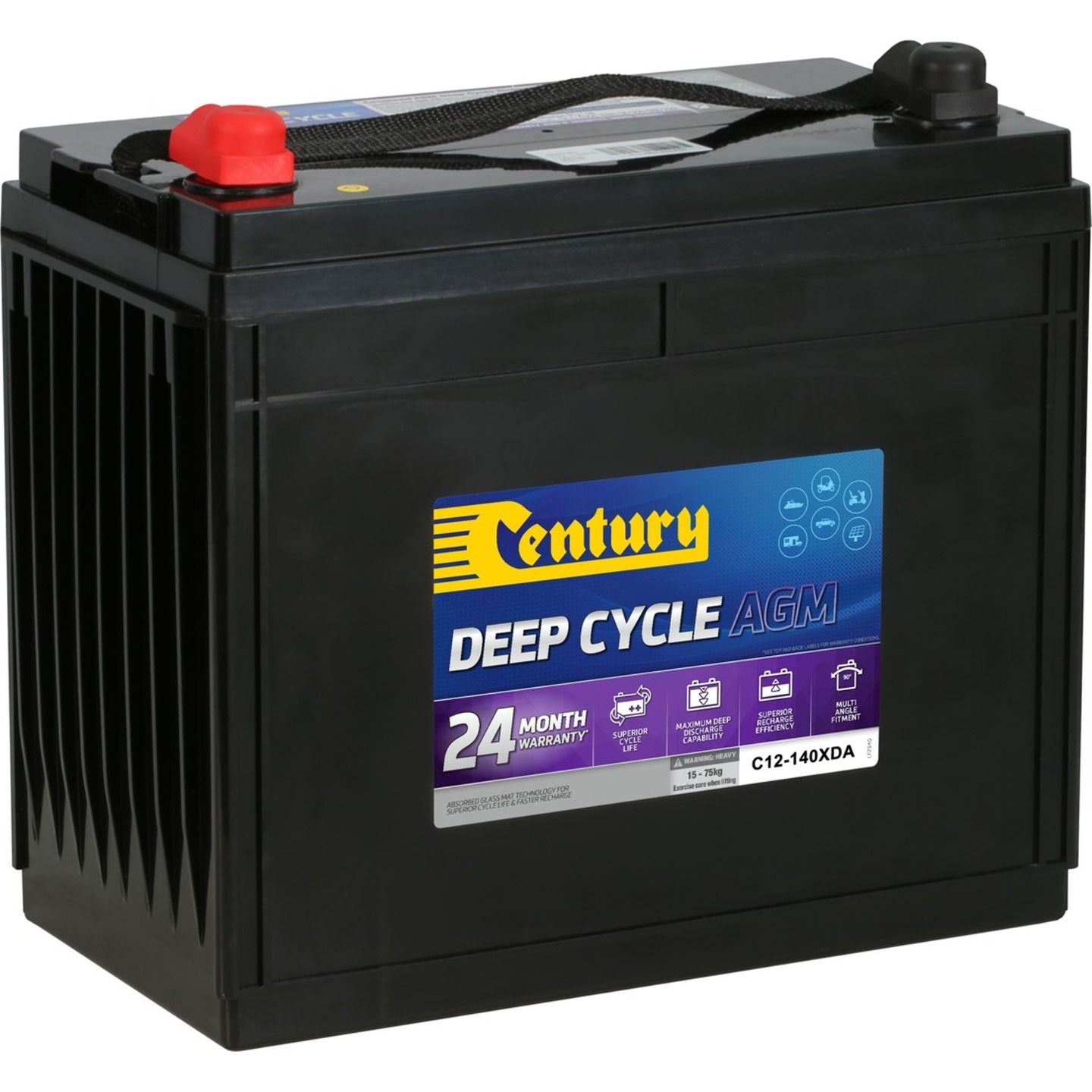 Century Deep Cycle AGM Battery C12-140XDA 140AH 12V