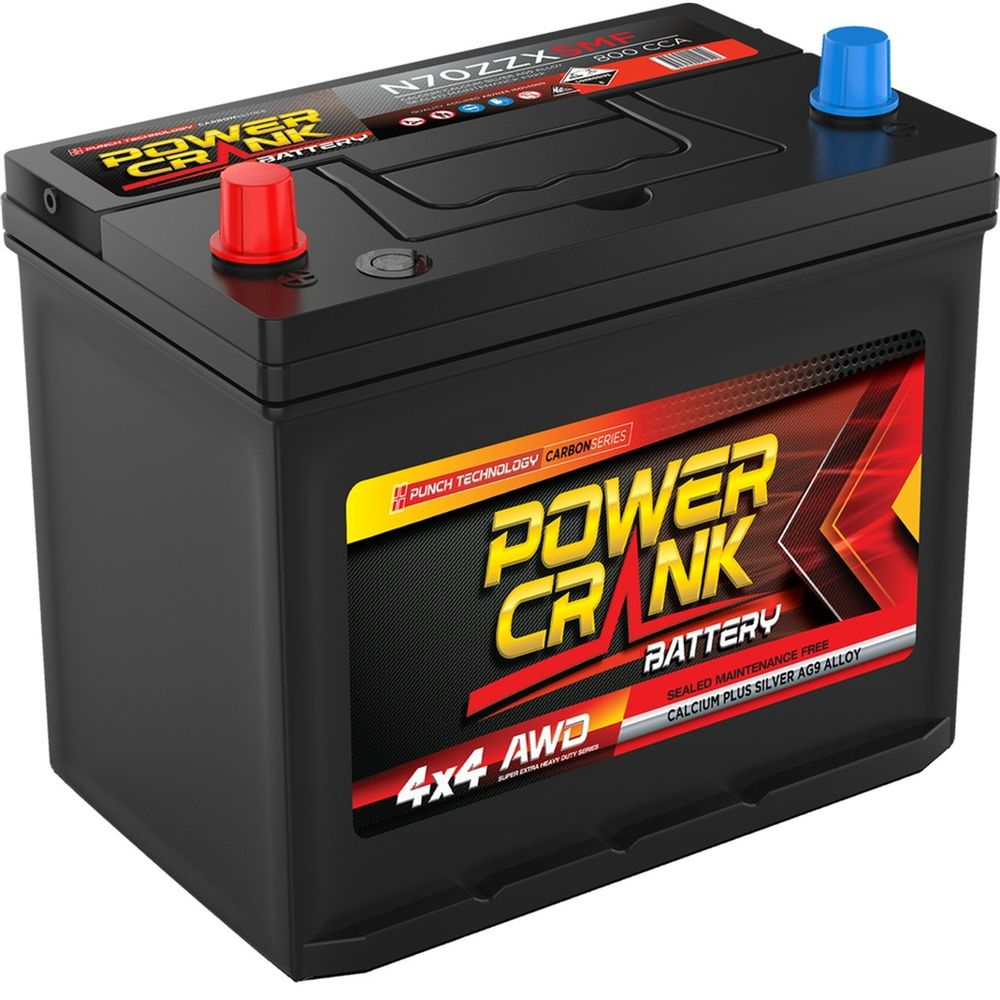 Power Crank 4X4 / AWD Series Starting Battery N70ZZXSMF | Jaycar Australia