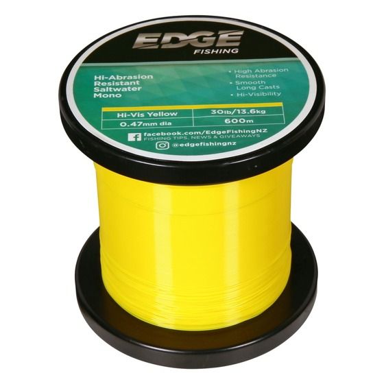 Edge Mono Shore Fishing Line 30lb 600m – Jaycar