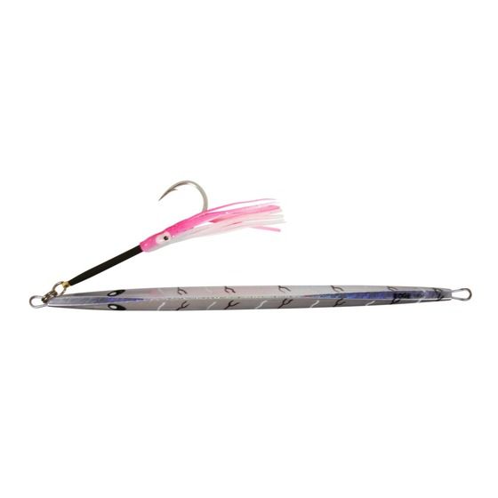 Edge OctoSpeed 190g Silver Jig – Pre-Rigged for Kingfish & Hapuka
