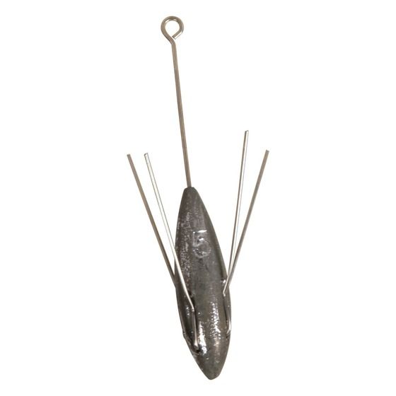 JAYCAR Break-Away Sinker 5 oz – Surf Casting Grapnel Weight with Easy Retrieve