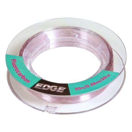 Edge Pink Fluorocarbon Leader Line – 20lb / 50m (Made in Japan)