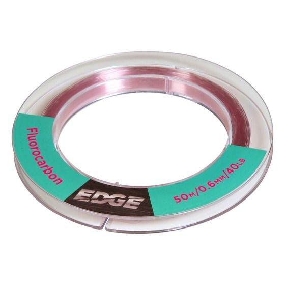 EDGE PINK FLUOROCARBON 40LB 50M