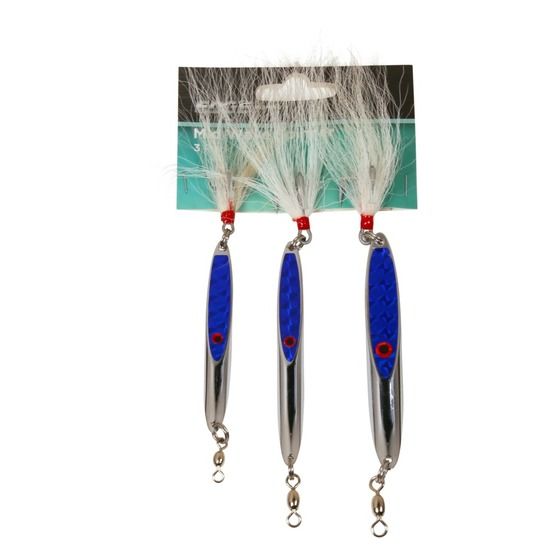 Edge Mid Wave Spinner – Silver/Blue Holographic 3-Pack (3 Sizes)
