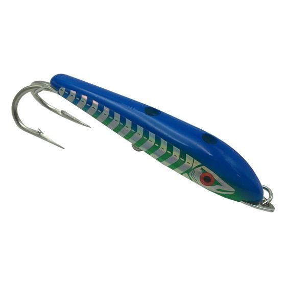 Edge Inshore Trolling Lure 2" – Blue/Silver (316 SS Plate)