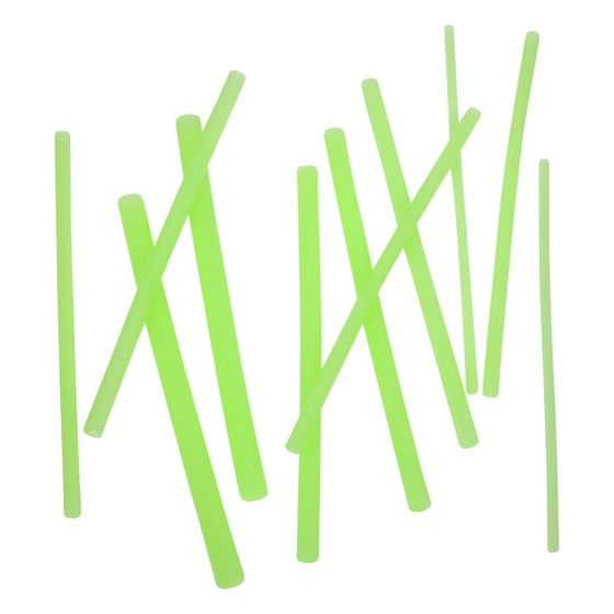 Edge Assorted Green Glow Lumo Tubes – 50pc Box (2 / 3 / 3.5 / 4 / 5 mm)