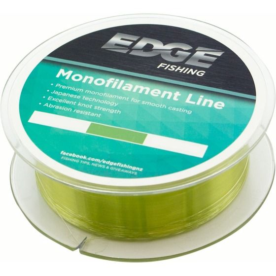 Edge Monofilament Fishing Line 6lb Green 300m – Smooth Casting, Rocky-Water Tough