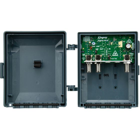 KINGRAY 25DB UHF MASTHEAD AMPLIFIER, SEPARATE OR COMBINED INPUT WITH 4G/LTE FILTER