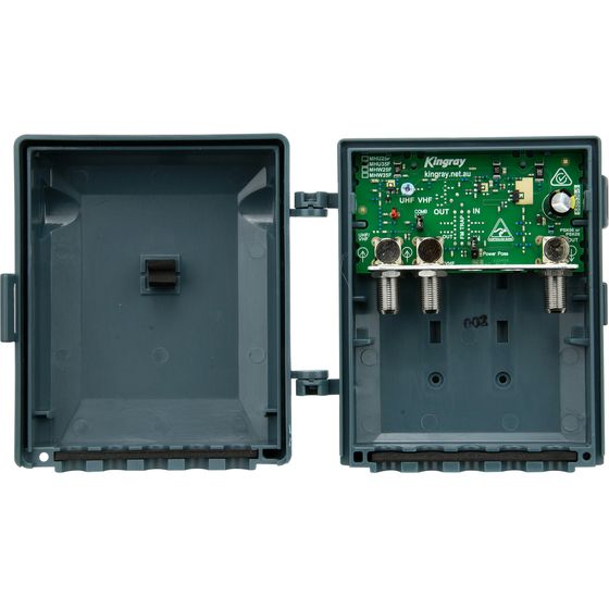 Kingray 35dB UHF Masthead Amplifier with 4G/LTE Filter – Separate or Combined Input