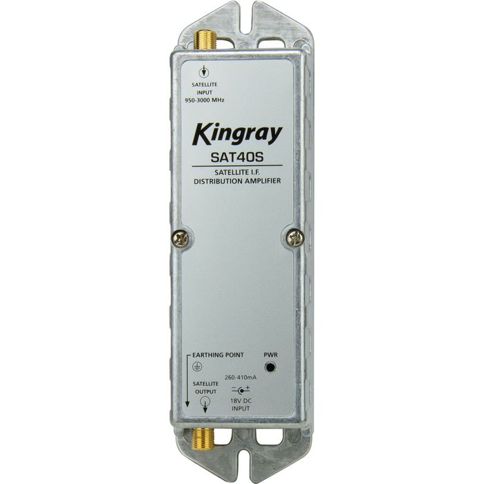SAT25S SINGLE INPUT SATELLITE AMP FOXTEL APPROVED# F30948 KINGRAY SAT25S main image 0