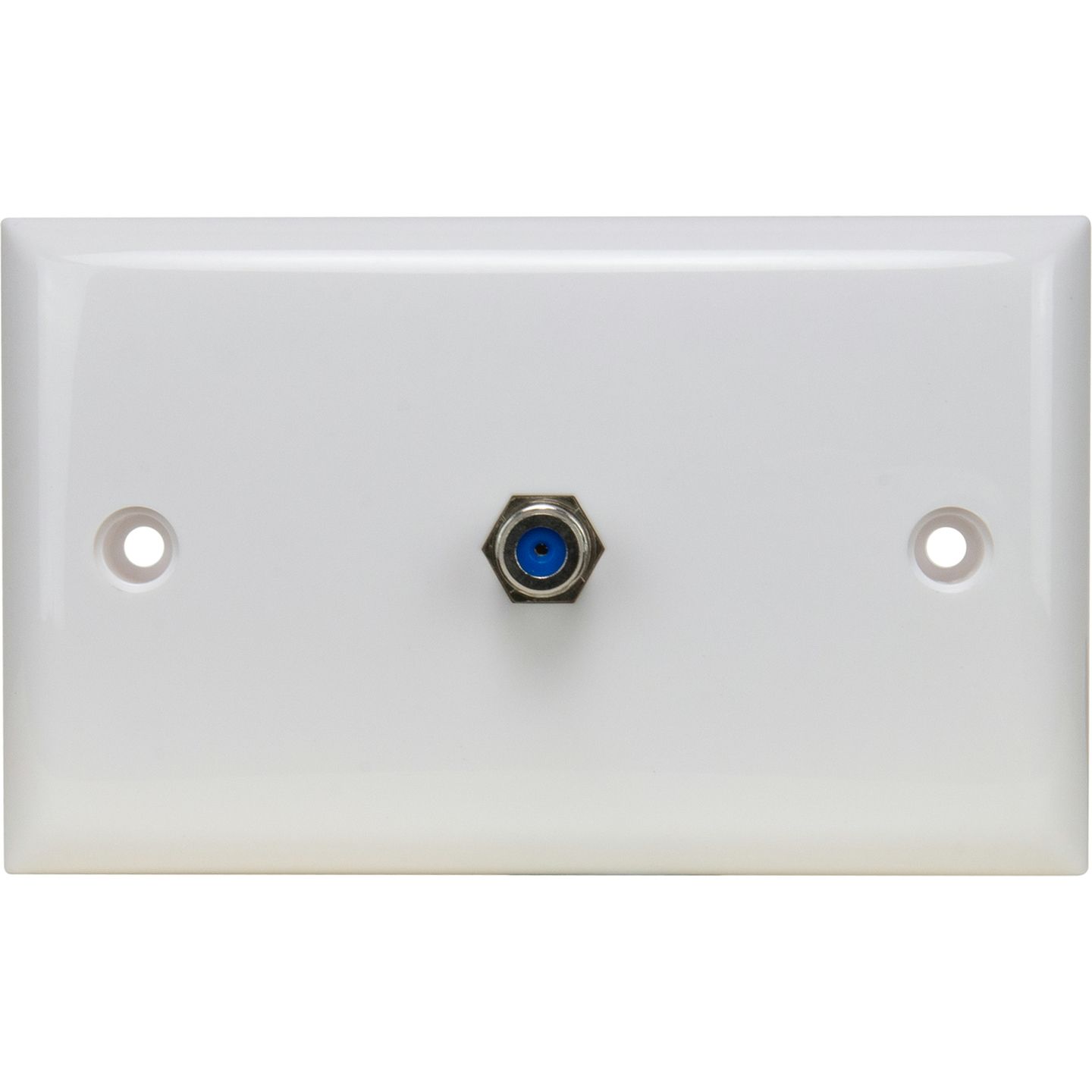 Kingray Wall Plate - Single F Type Outlet - Foxtel Approval F30923