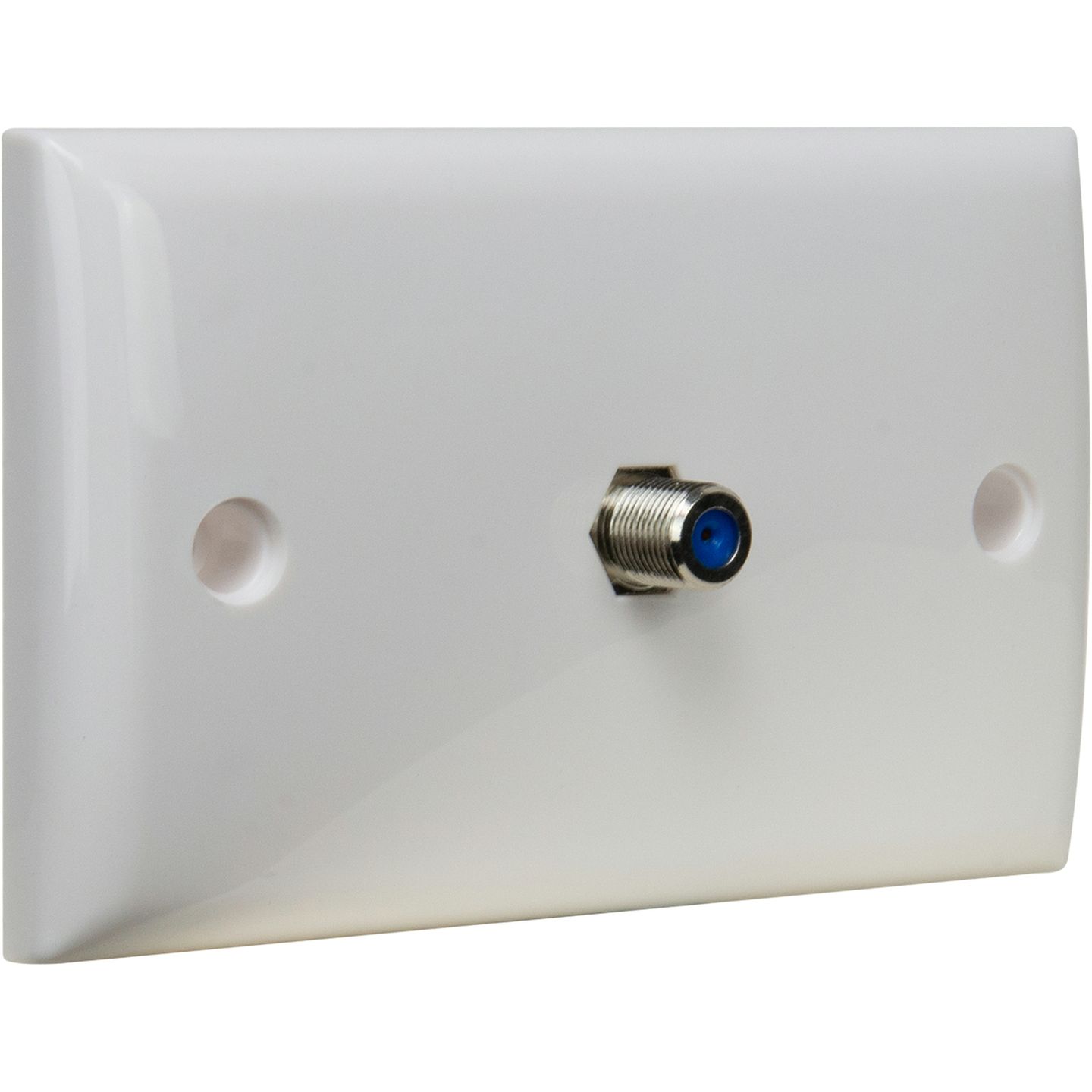 Kingray Wall Plate - Single F Type Outlet - Foxtel Approval F30923