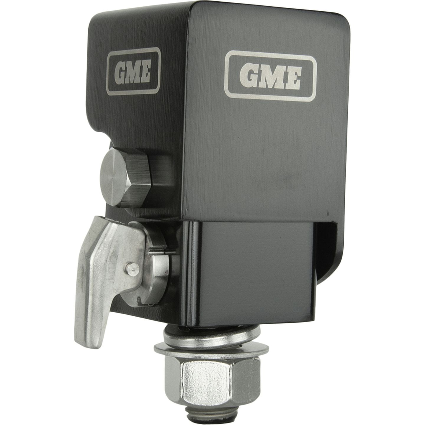 GME Heavy Duty Fold Down Bracket - Black