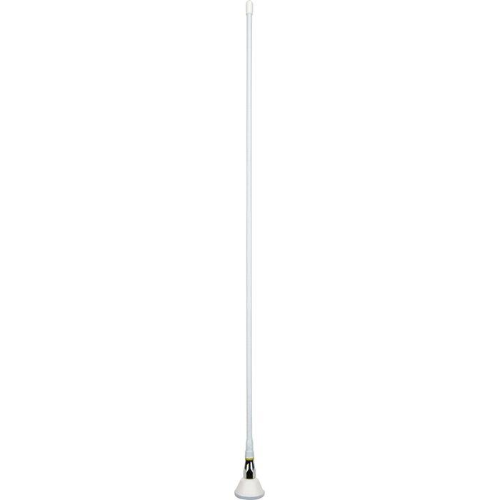 600mm AM/FM Ground Dependent Antenna, Base, Cable and Plug - White ...