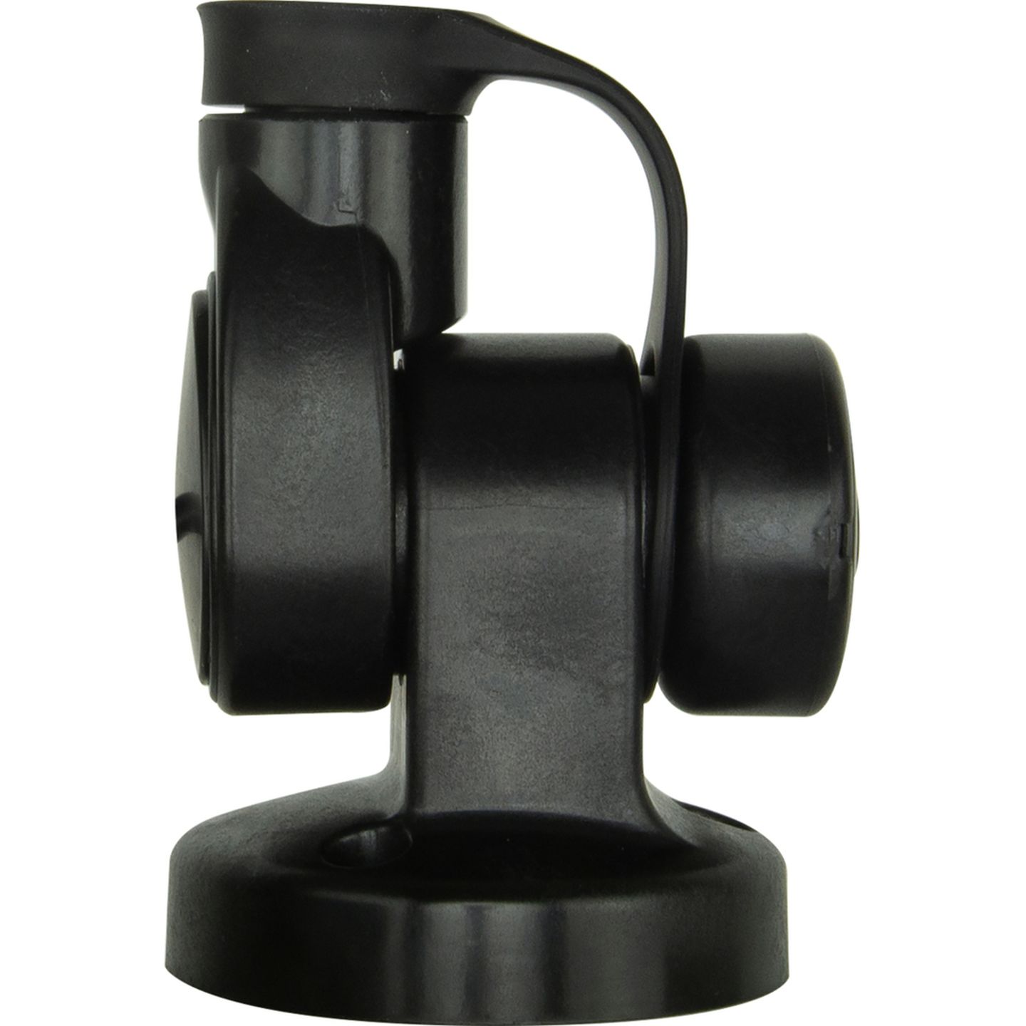 Round Single Swivel Antenna Base with lead - Suit AW36xx whips - Black