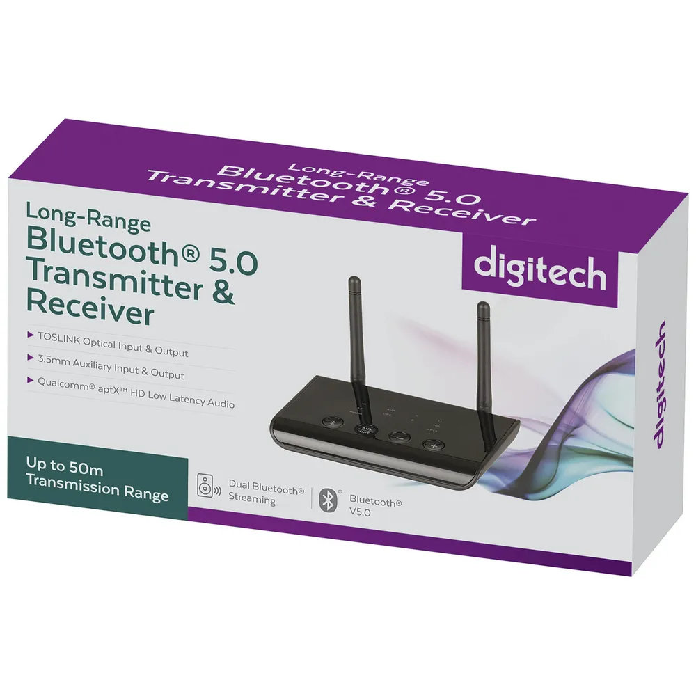 Digitech Long Range Bluetooth 5 0 Transmitter And Receiver Jaycar